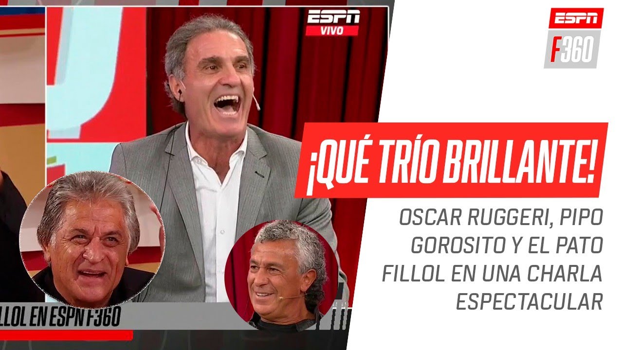 ¡Desopilante charla! #Ruggeri, #Gorosito y #Fillol, tentados con anécdotas imperdibles