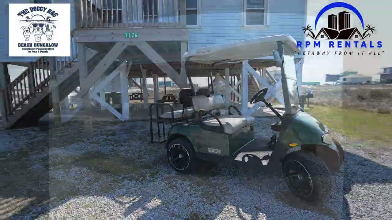 The Doggy Bag Beach Bungalow - Fort Morgan, AL - Video Tour