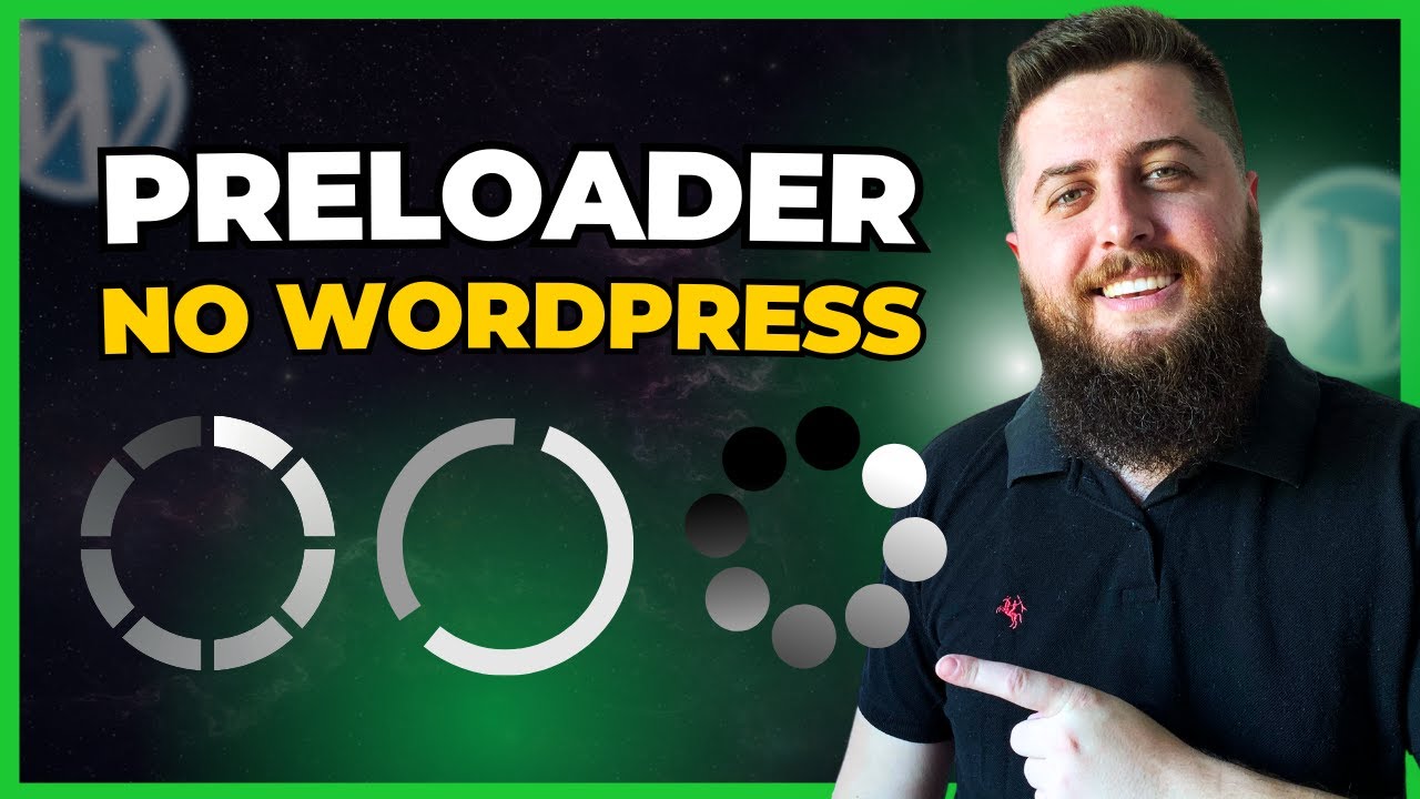 Como Adicionar um PRELOADER no WordPress | Tela de Carregamento