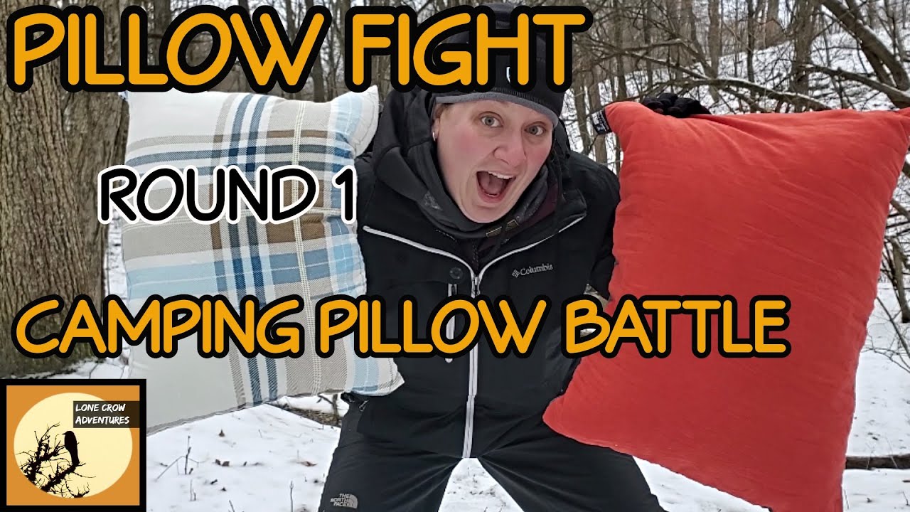 BEST CAMPING PILLOW - Most Comfortable Camping Pillow - (Klymit Drift, Thermarest Compressible)