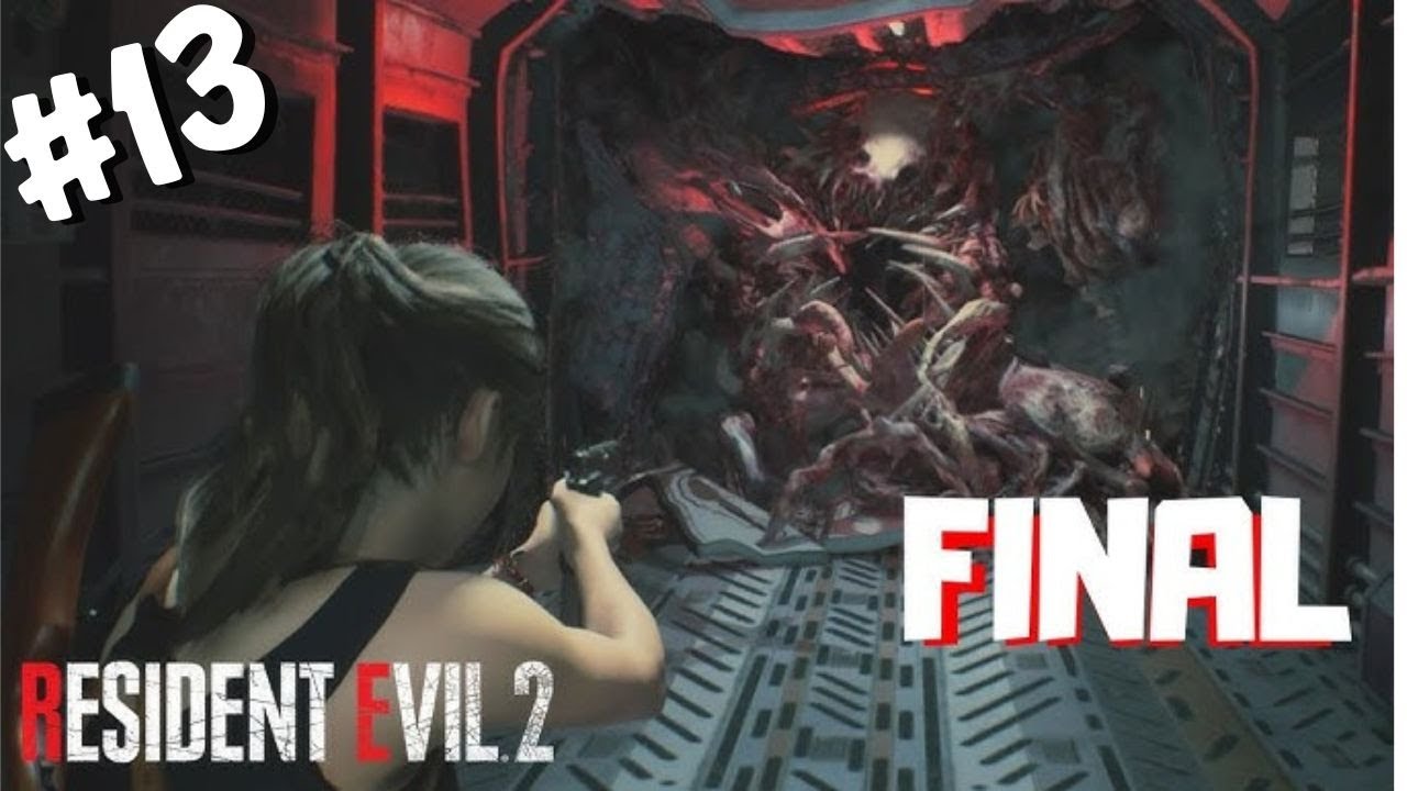 RESIDENT EVIL 2 Remake | Claire Jornada B #13 - MAS O QUE QUE ISSO😱 ???