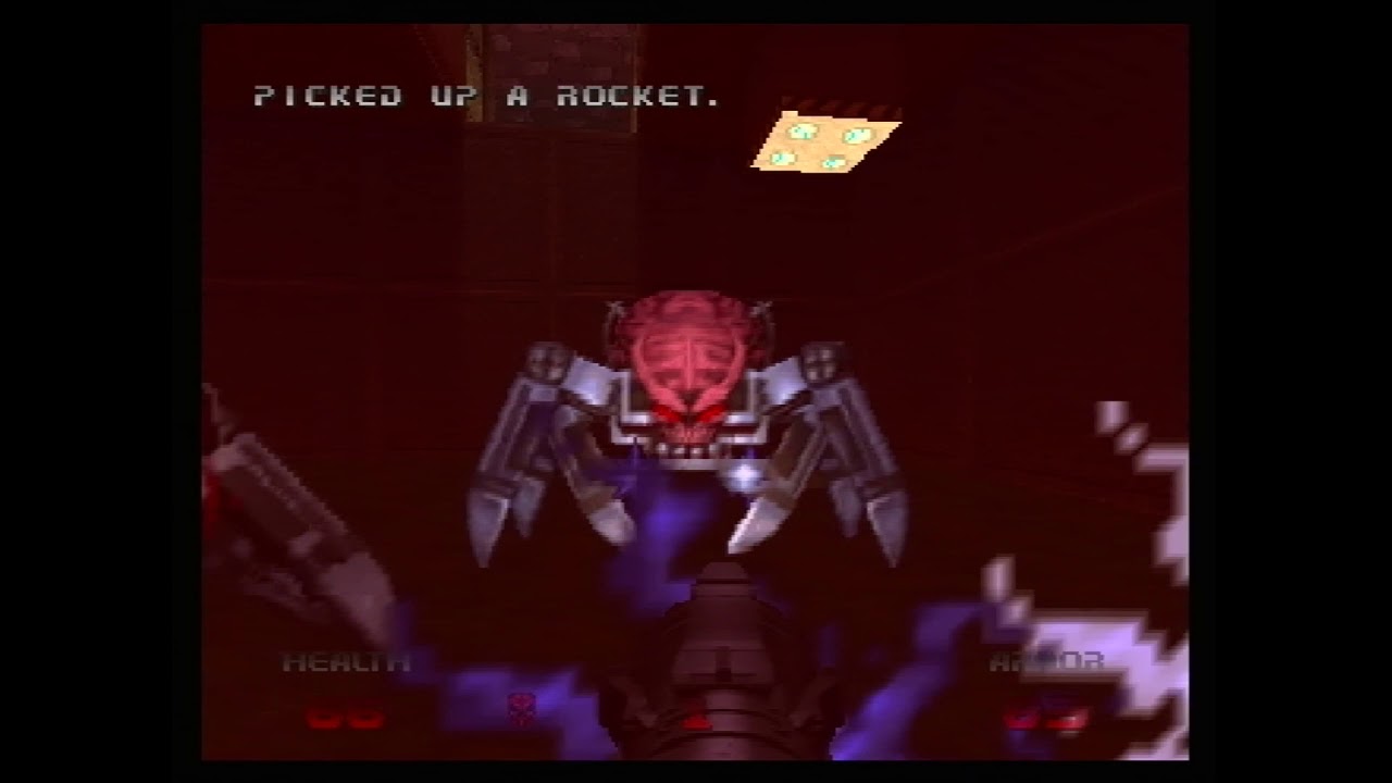 Doom 64 Map 32: Hectic (100%)