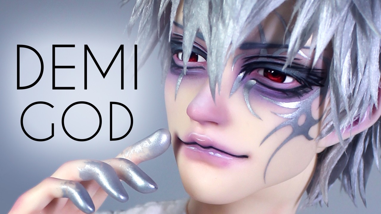 I made a DEMI GOD!┃Art Doll┃Ace Of Dolls BJD Customization part 1