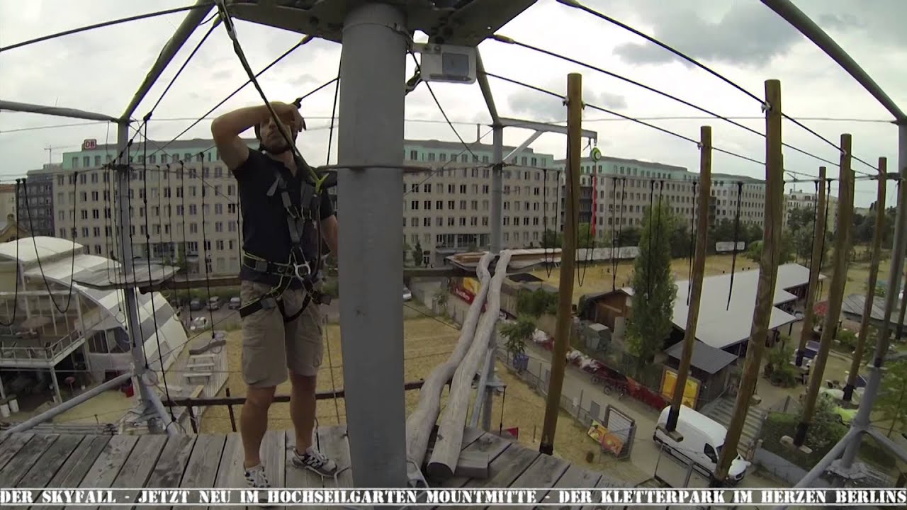 Der neue Skyfall im Kletterpark MountMitte