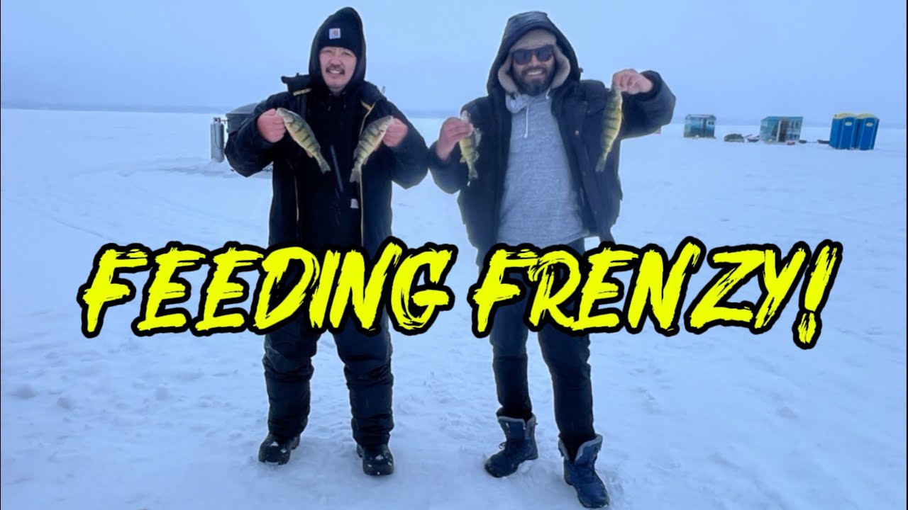 Lake Simcoe Ice Fishing At HOT BOX HUTS