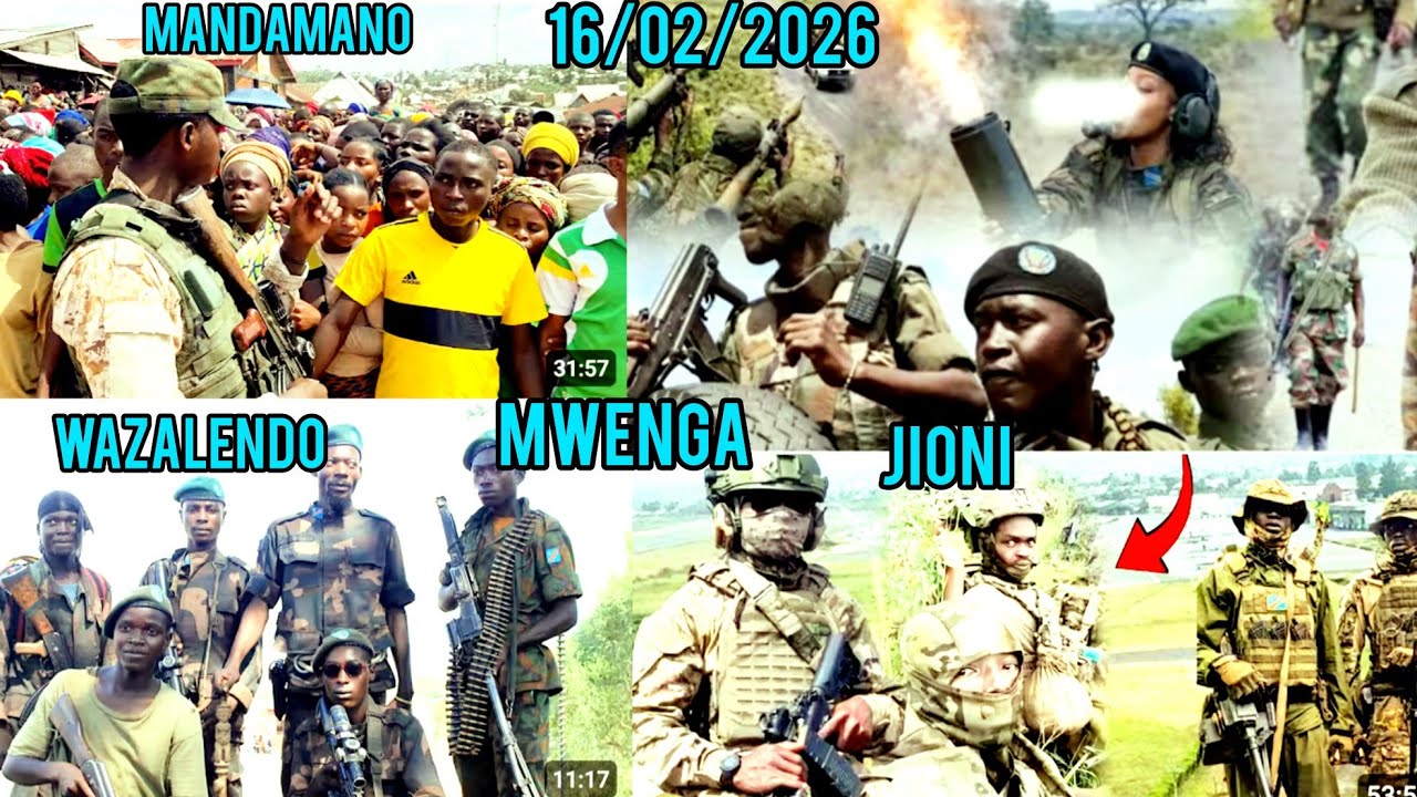 16/02/2026 UVIRA Vita vya Congo Leo: Ripoti ya Moja kwa Moja MWENGA MINEMBWE MIKENGE LEO JIONI video