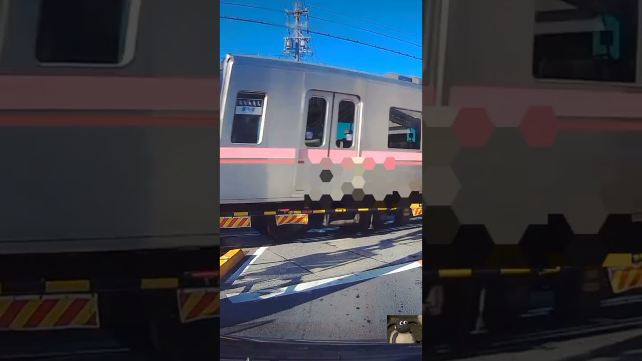 Passing Through a Railroad Crossing【Meitetu Komaki Line】