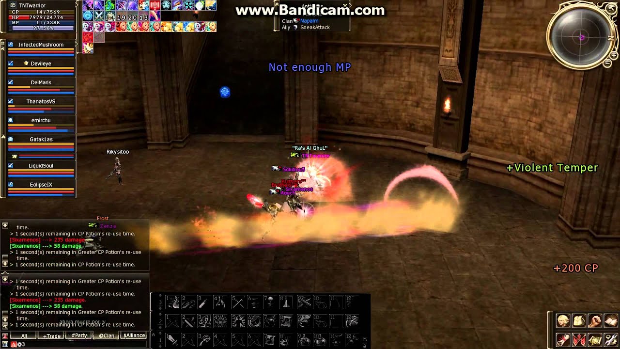 L2Toxic Best PvP Server Hattori ''TNTwarrior Mass PvP (Duelist)