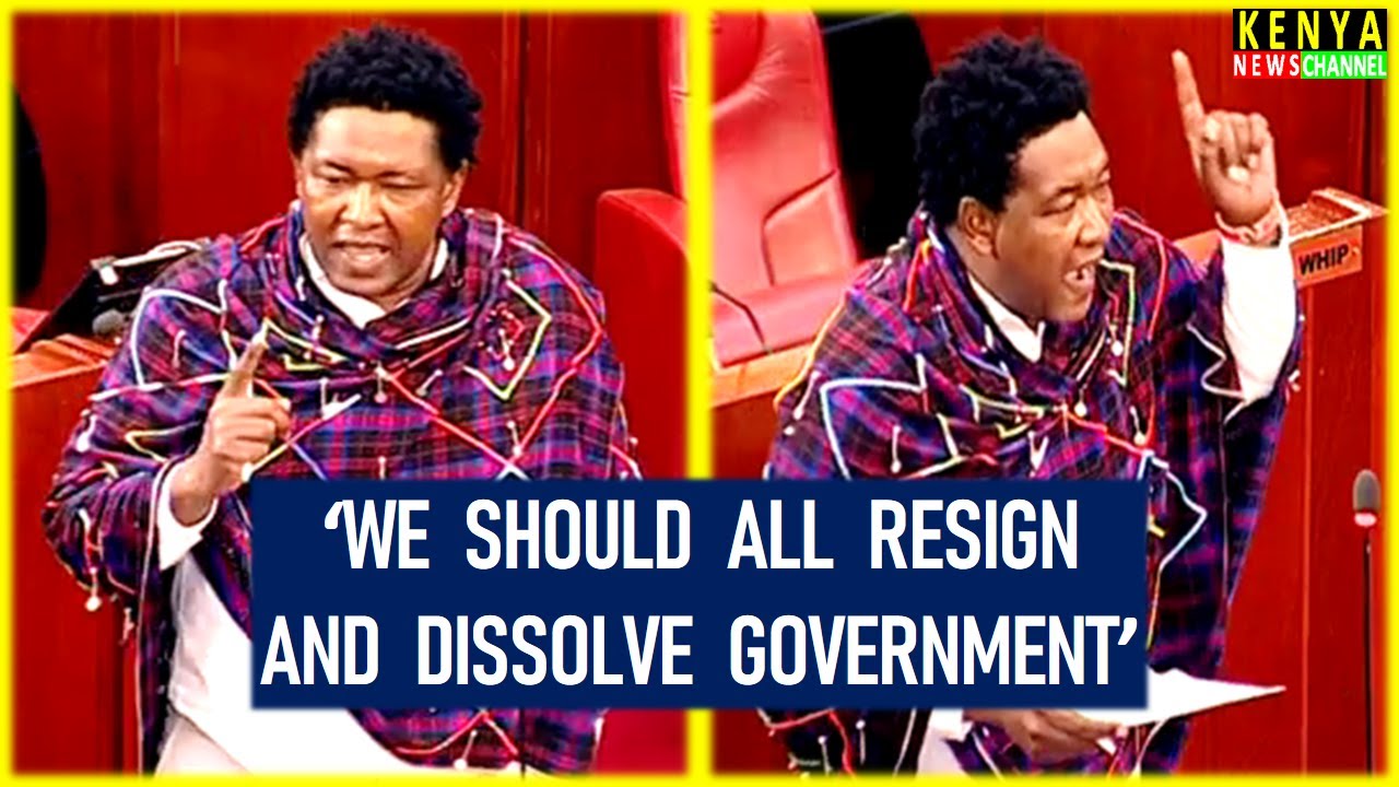 Angry Senator Ledama Olekina reacts to Finance Bill Protests & Invasion of Parliament