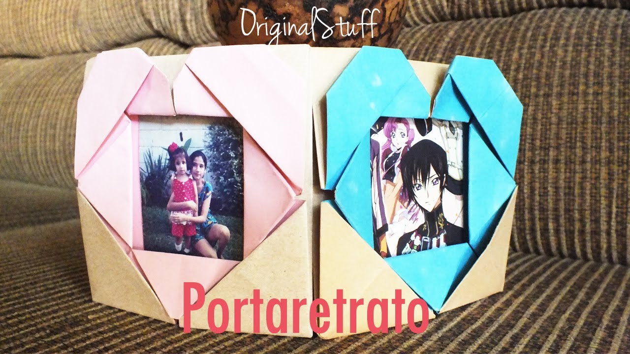 Portaretrato con Corazón [Origami] [HD] - Original Stuff