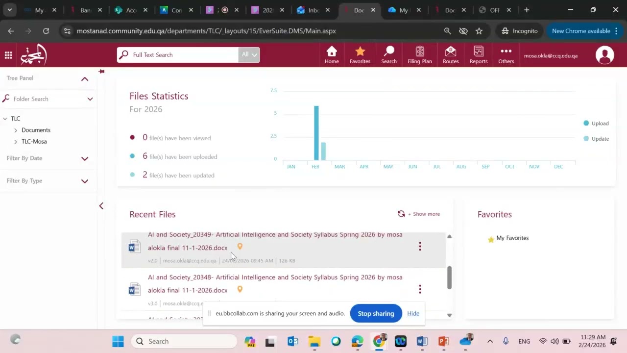 Mustanad start training administrations staff Mosa Alokla 2026_02_24 تدريب برنامج مستند موسى العقلة