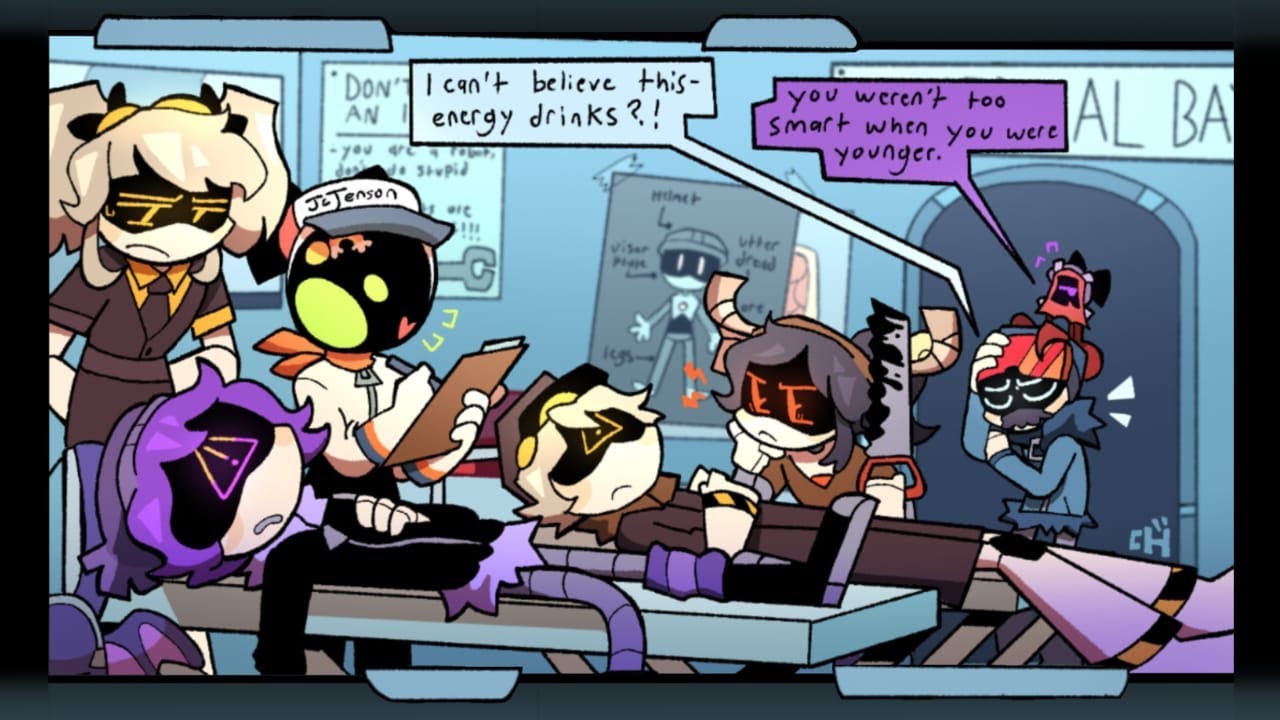 Murder Drones Comic Dub | Energy Drinks |