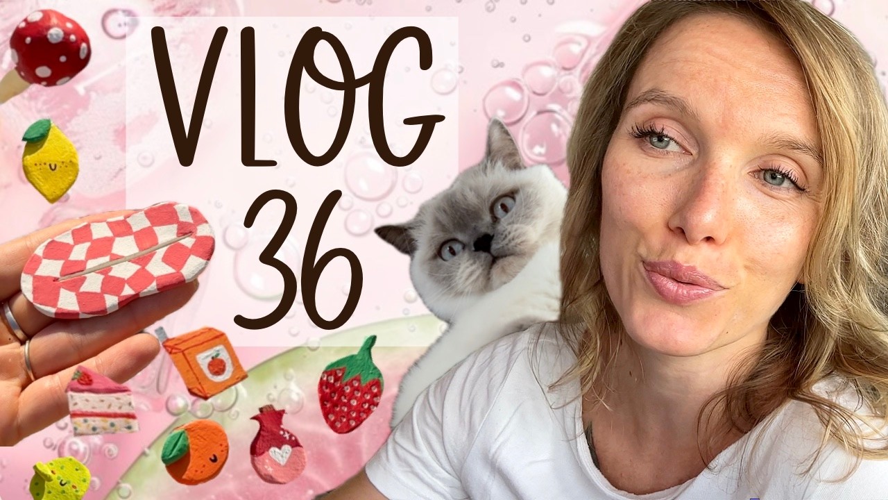#36 VLOG 🏡 | Ako dopadli DIY, kocúrik kardio ❤️‍🩹 rýchle letné obedy, Yves Rocher a tip na výlet📍