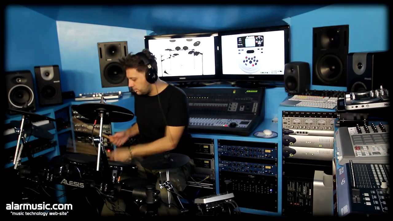 Alesis DM7X batteria elettronica a pad demo by Nick Lamberti