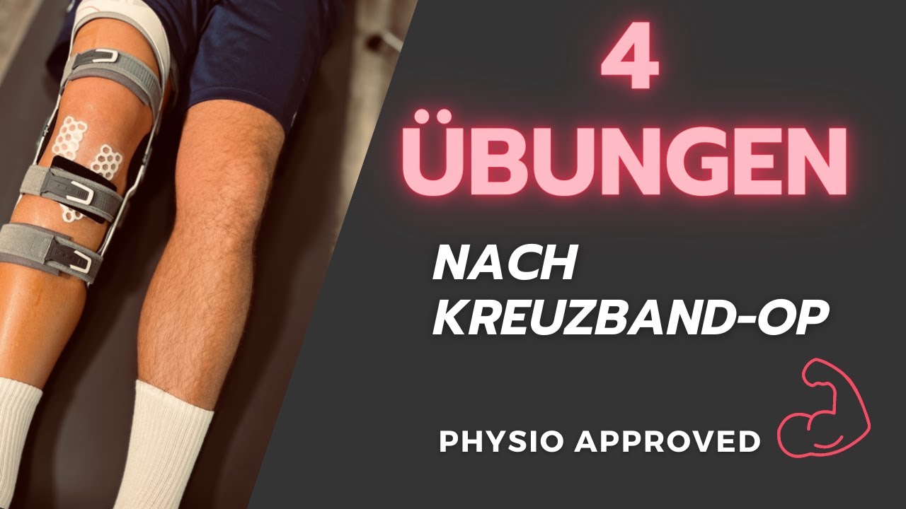 Übungen nach Kreuzband OP