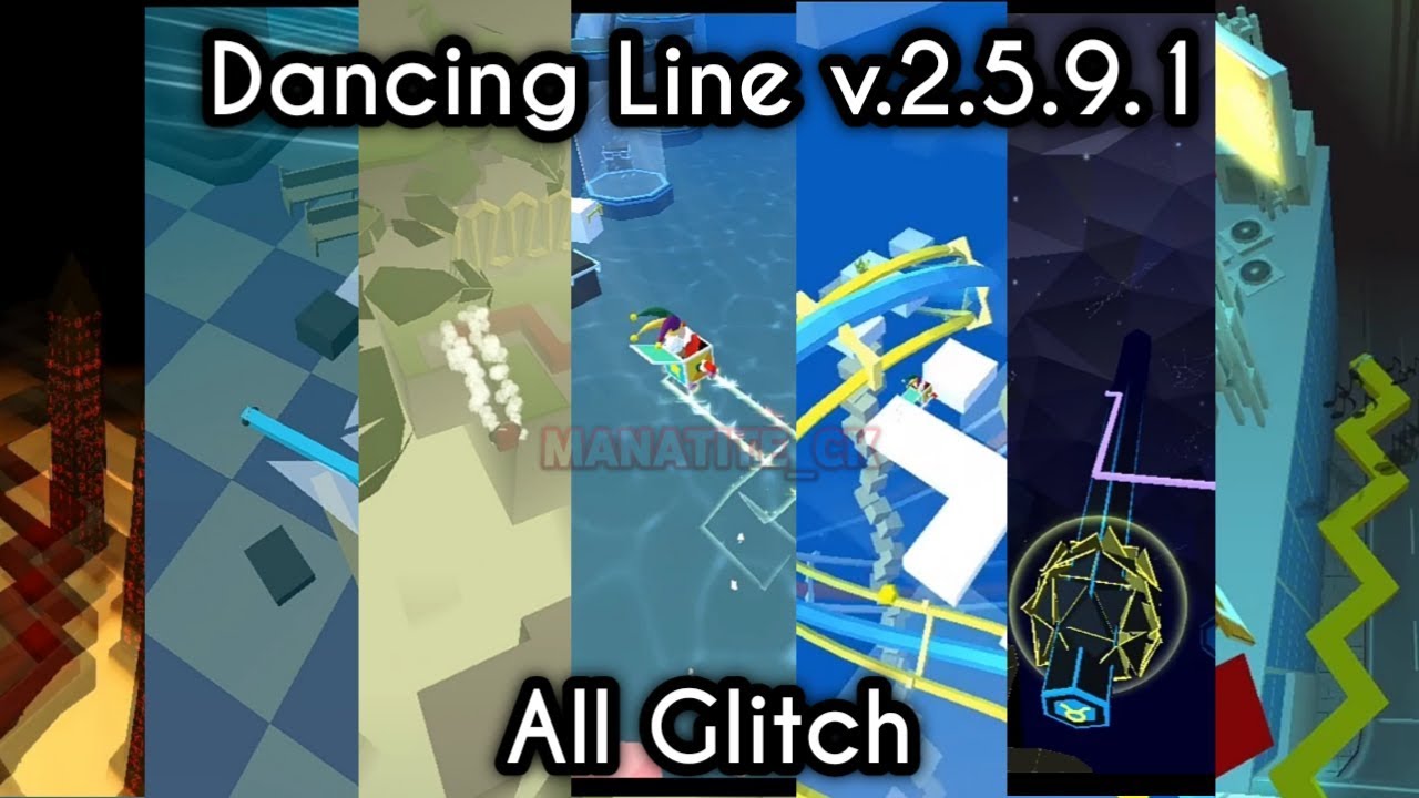 Dancing Line [Official v.2.5.9.1] All Glitch On Android | DL Android