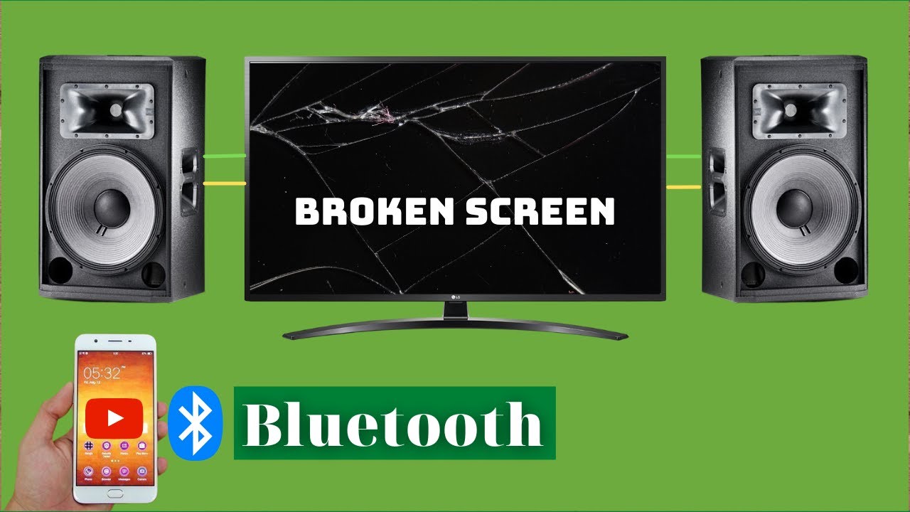 DIY POWERFUL AMPLIFIER, using a TV with a broken screen