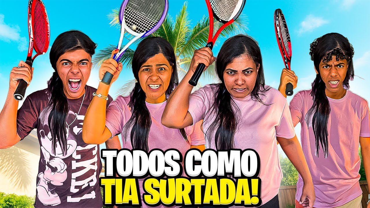 TODOS COMO A TIA SURTADA! *conseguimos?