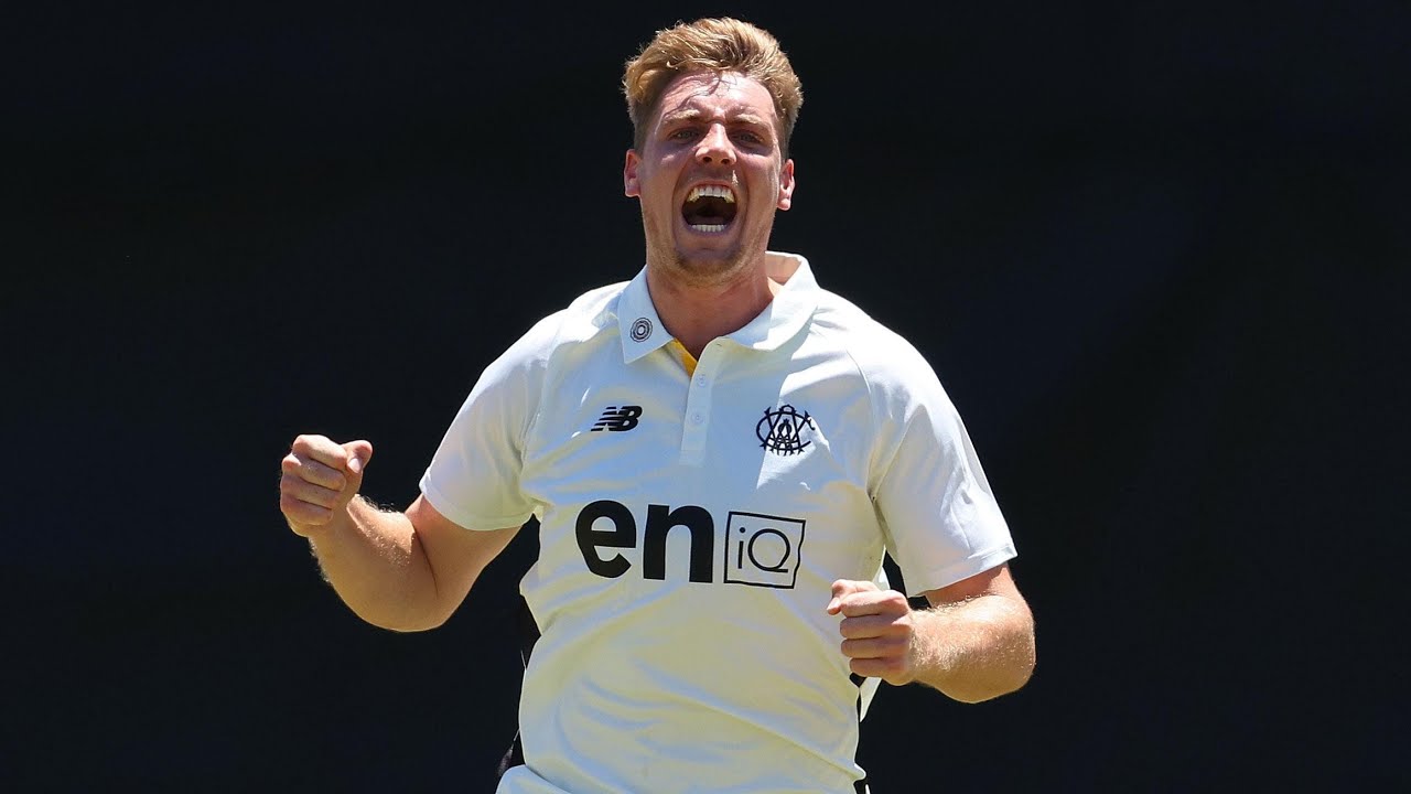 Green gives it his all in first spell at WACA | Sheffield Shield 2025-26