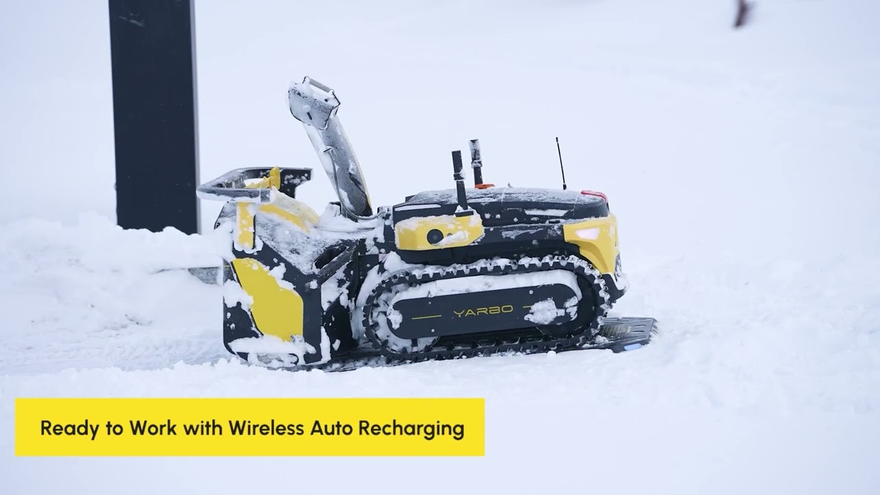 Experience the Power: Unleashing Yarbo's Snow Blower Performance!