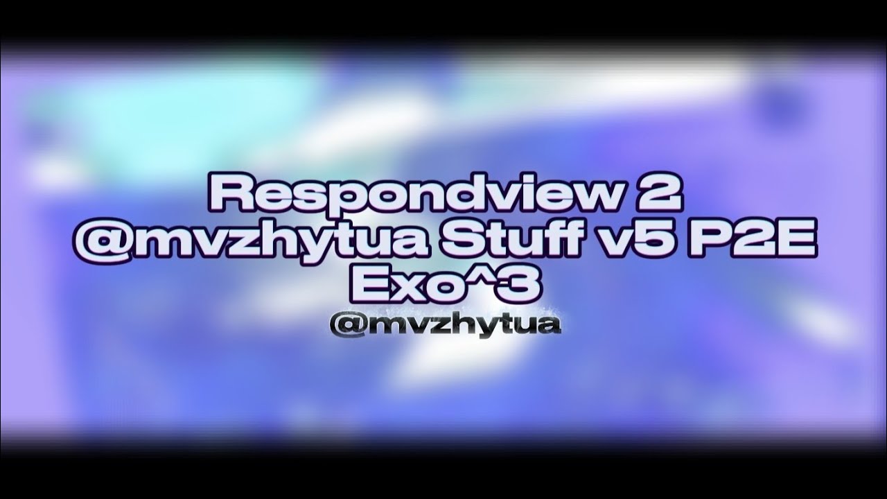 Respondview 2 @mvzhytua Stuff V5 Effects Effects Effects (Preview 2 Effects)