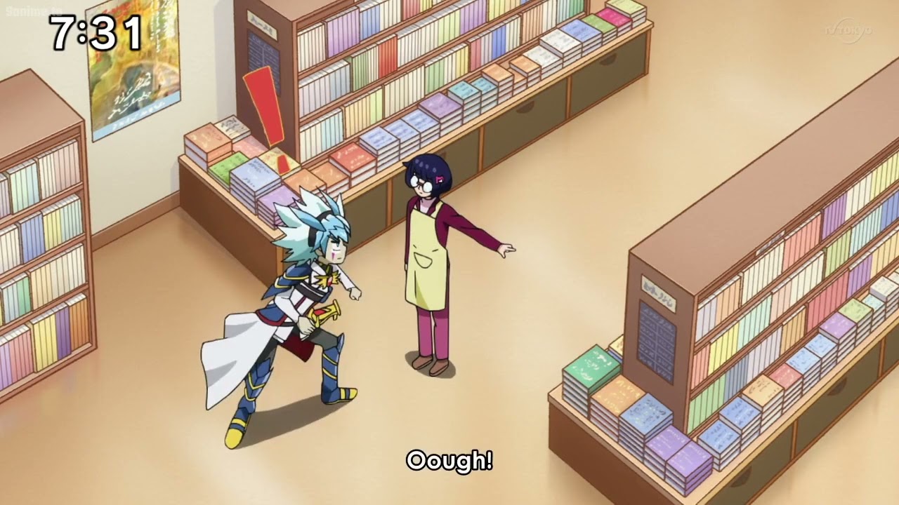 Yudias goes to the library