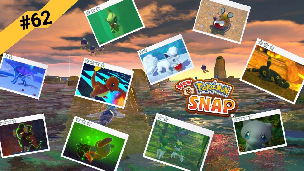 New Pokémon Snap #62🔍 Radar à fond pour décrocher le titre ! 📸