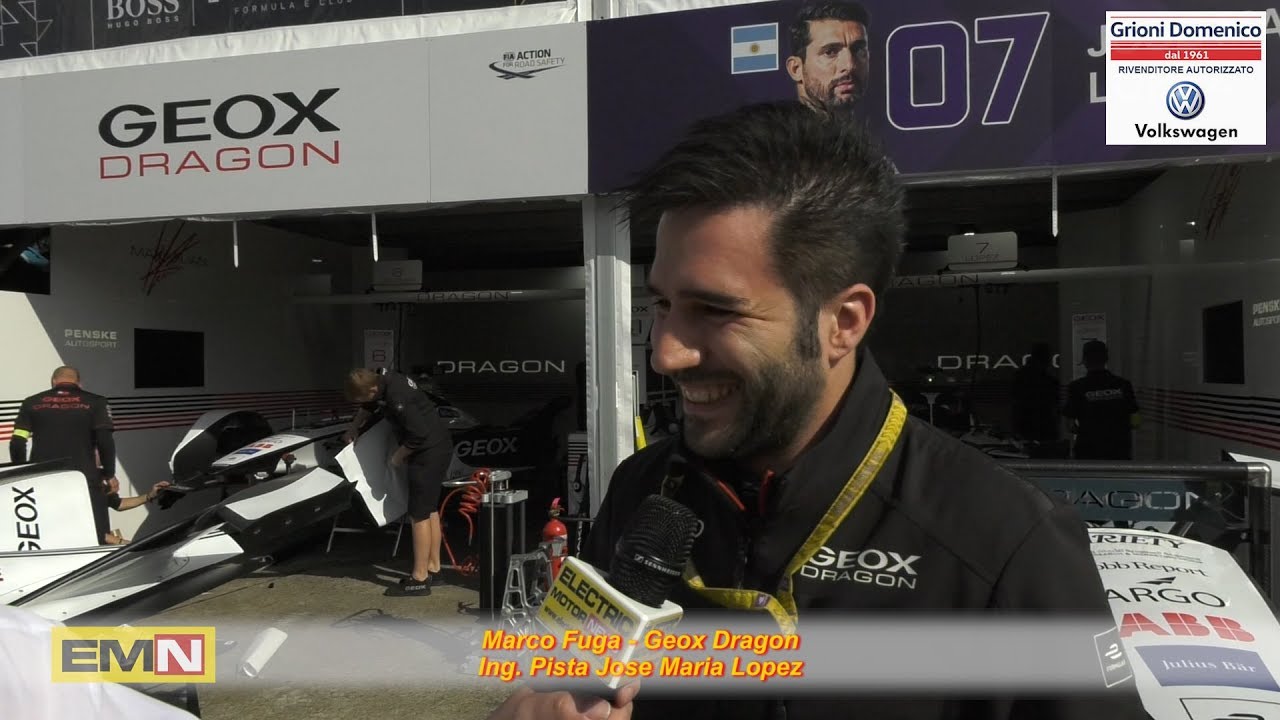 Marco Fuga è l’Ing. di pista di Jose Maria Lopez - Electric Motor News al Berlin E-Prix