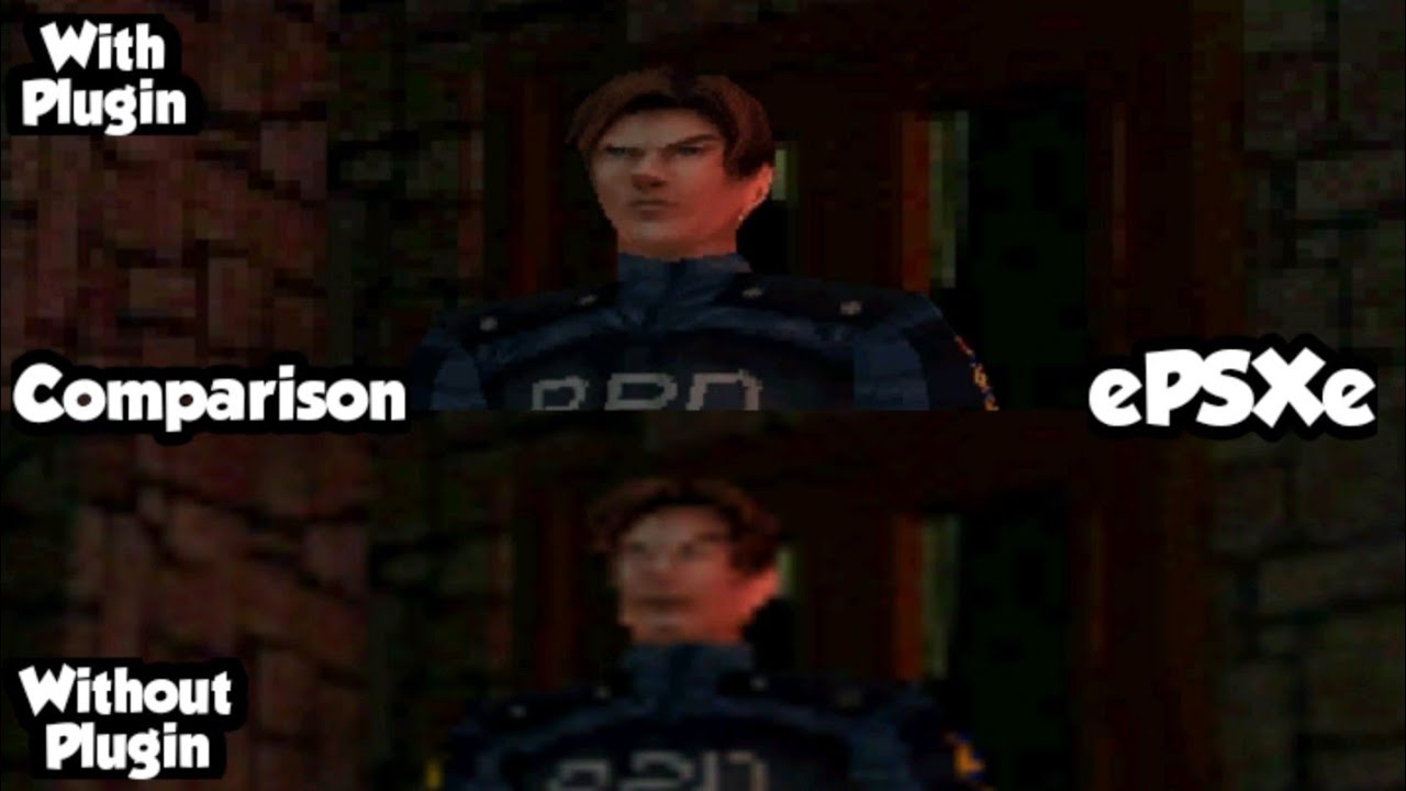 Comparison: ePSXe With OpenGl Plugin X Without OpenGl Plugin