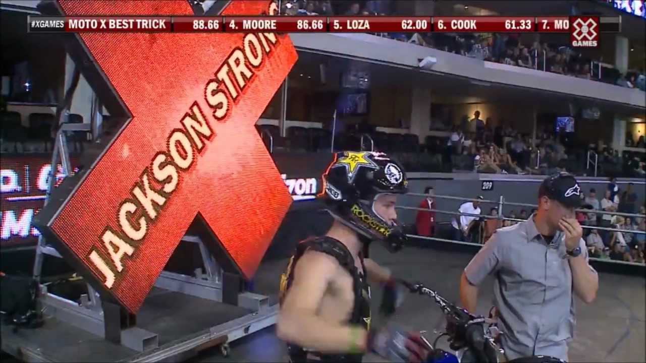 Jackson Strong Wins Gold - X Games 2012