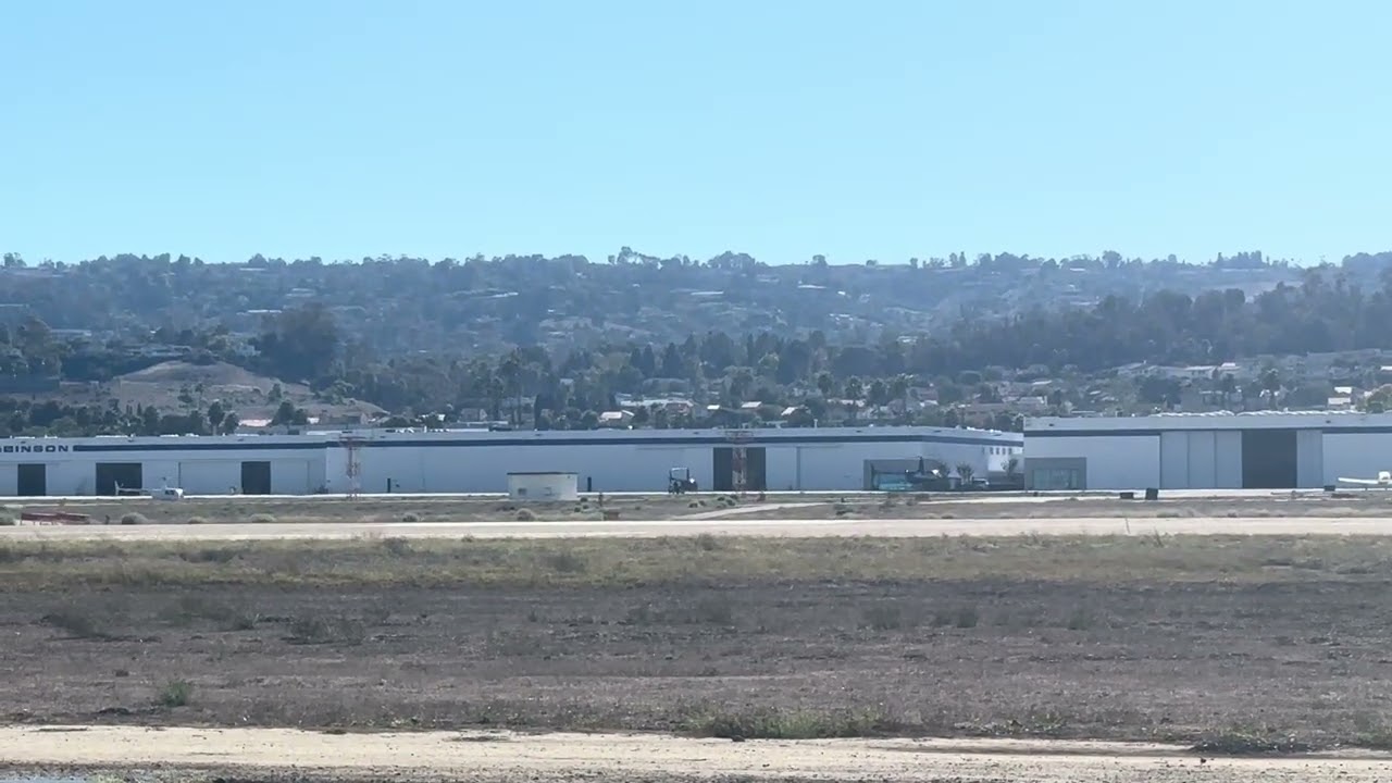 Robinson R66 Helicopter N4060W departure from Torrance Airport 