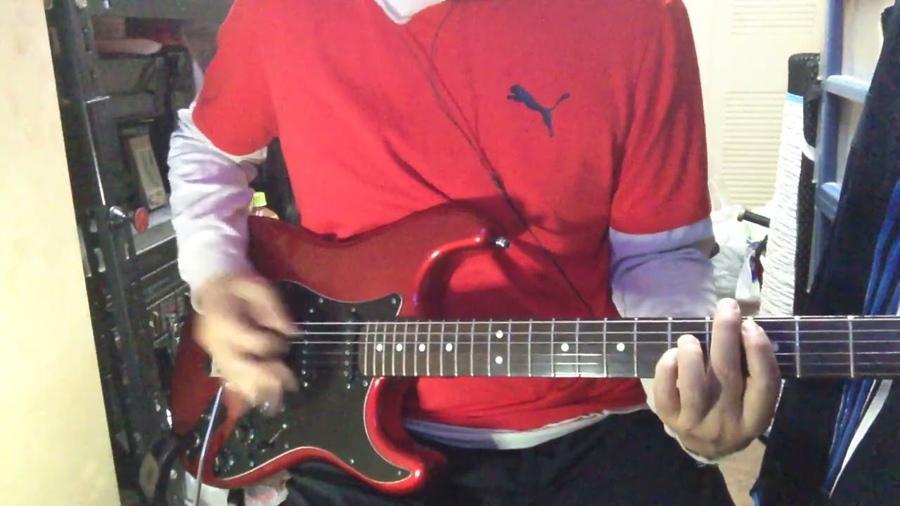 SCORPIONS - BAD BOYS RUNNING WILD【PLAY GUITAR】WITH BOSS GT-1