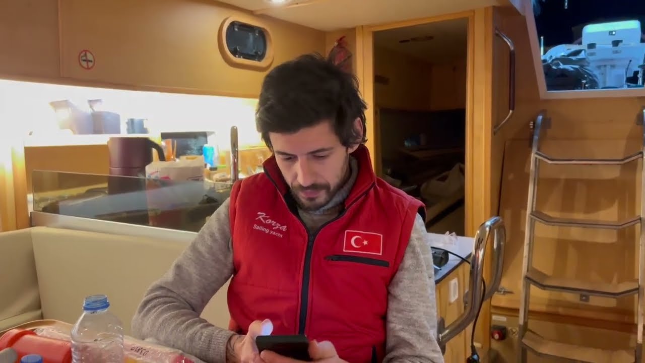 Arma donanımı başladı  Korza / dünyaya yelken aç / sail the world