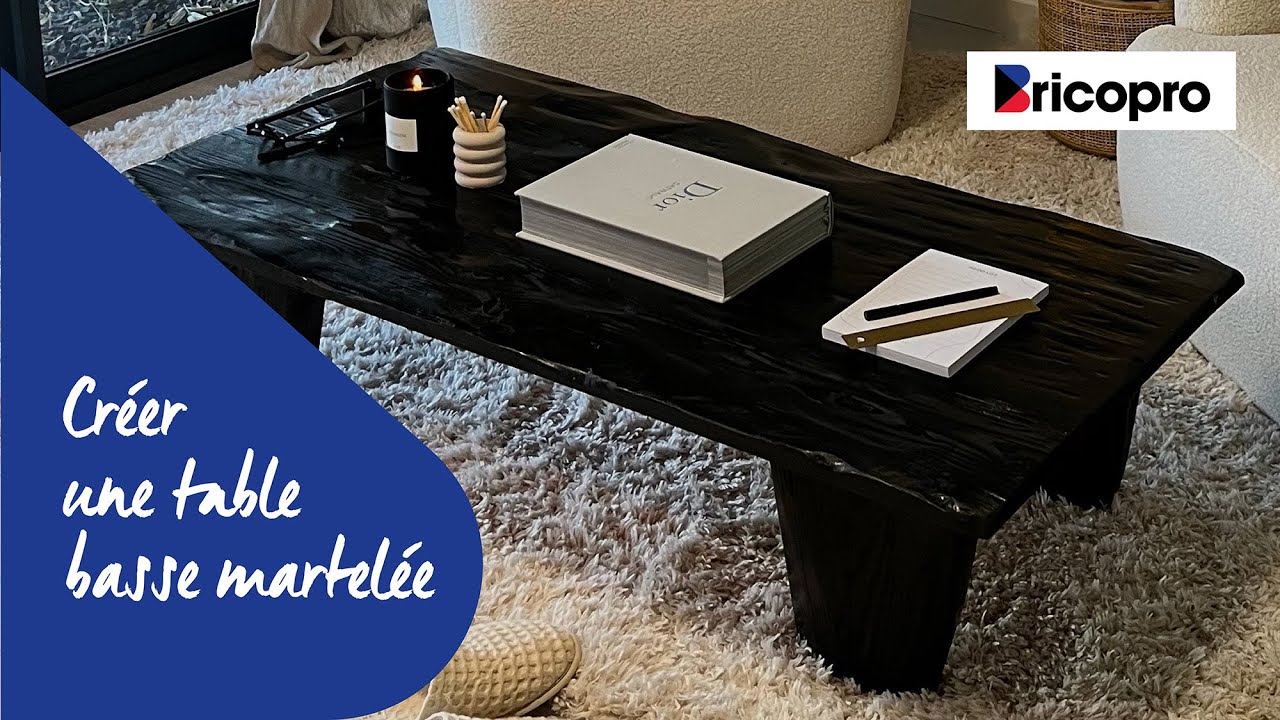 Comment créer une table basse martelée ? | Bricopro