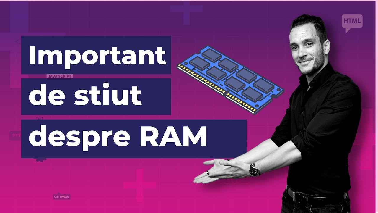 Cum functioneza Memoriile RAM, ROM si Spatiul de stocare HDD, SSD | Cursuri IT @TeachBit.ro