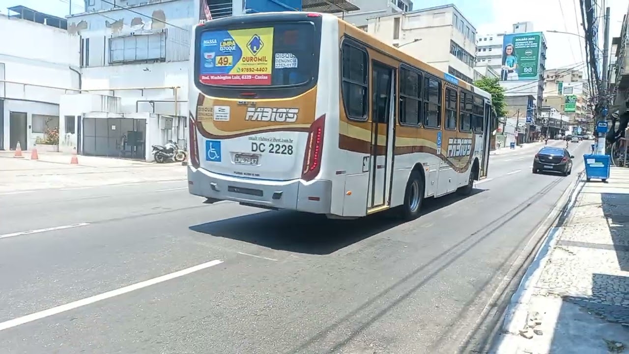 AJUSTES NA OPERAÇÃO/ MUDANÇA NA LINHA DE ÔNIBUS D.DE CAXIAS RJ. 