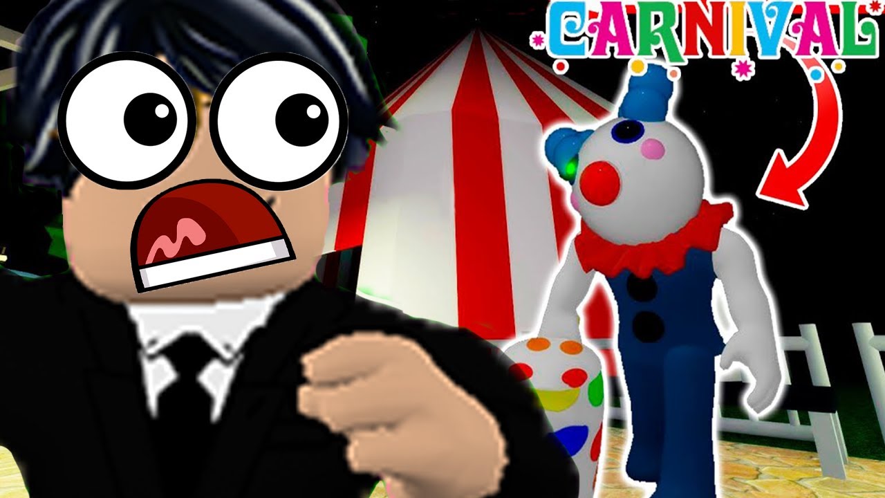 🐷 YENİ KARNAVAL HARİTASINDAN KAÇIYORUZ ! 🤡 | ROBLOX PİGGY CARNİVAL @HanKanaL @BUSEDUYGU @gitaristvkanal