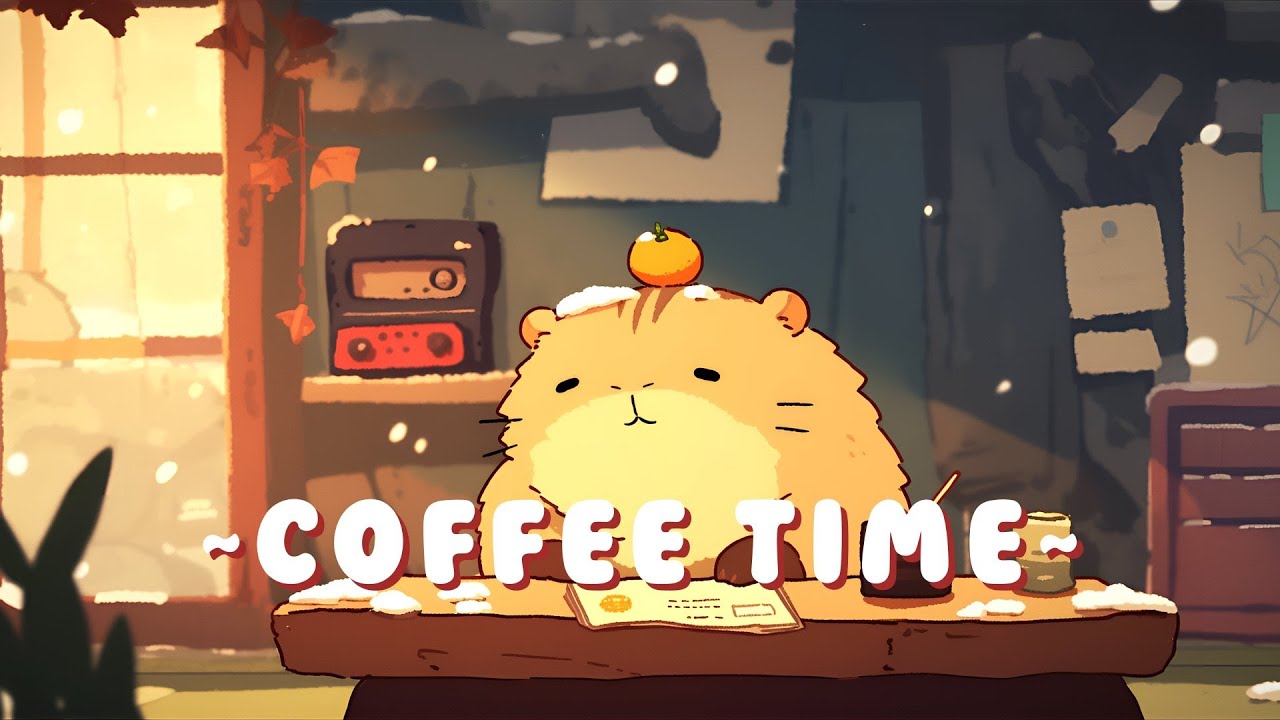 Lofi Capybara Radio - Chill Beats to Help You Relax ~ Gentle Feelings ~ 🦫 🌿 ☕ | Study Aid