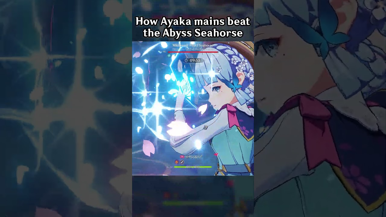 HOW AYAKA MAINS BEAT THE ABYSS SEAHORSE