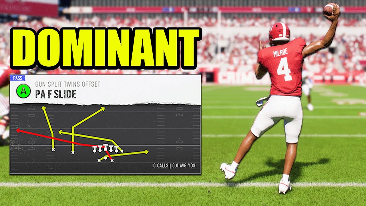 How To Run The Perfect Alabama Offense, FULL SCHEME | College Football 25