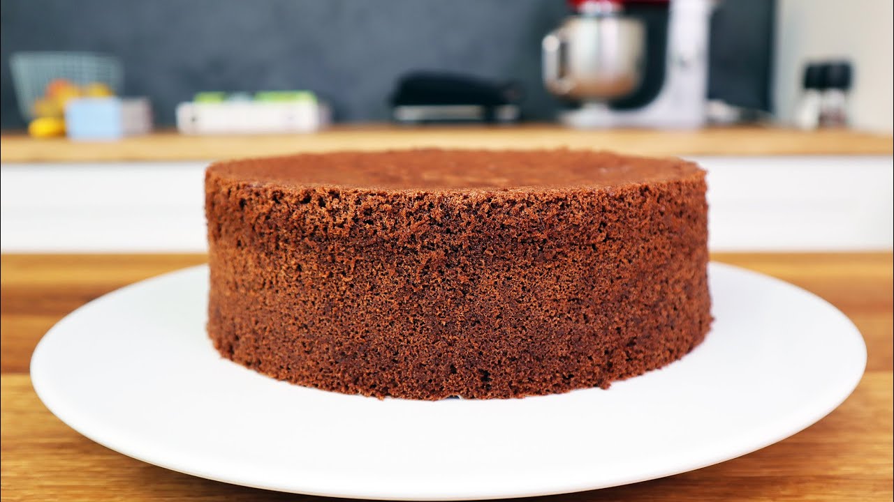 Blat de Tort Pufos cu Cacao - Pandispan cu Cacao si unt - Genoise | Robert Eisler