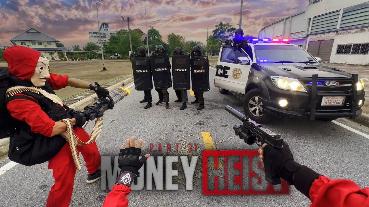 ПАРКУР ПРОТИВ ДЕНЕЖНОГО ОГРАБЛЕНИЯ 31!