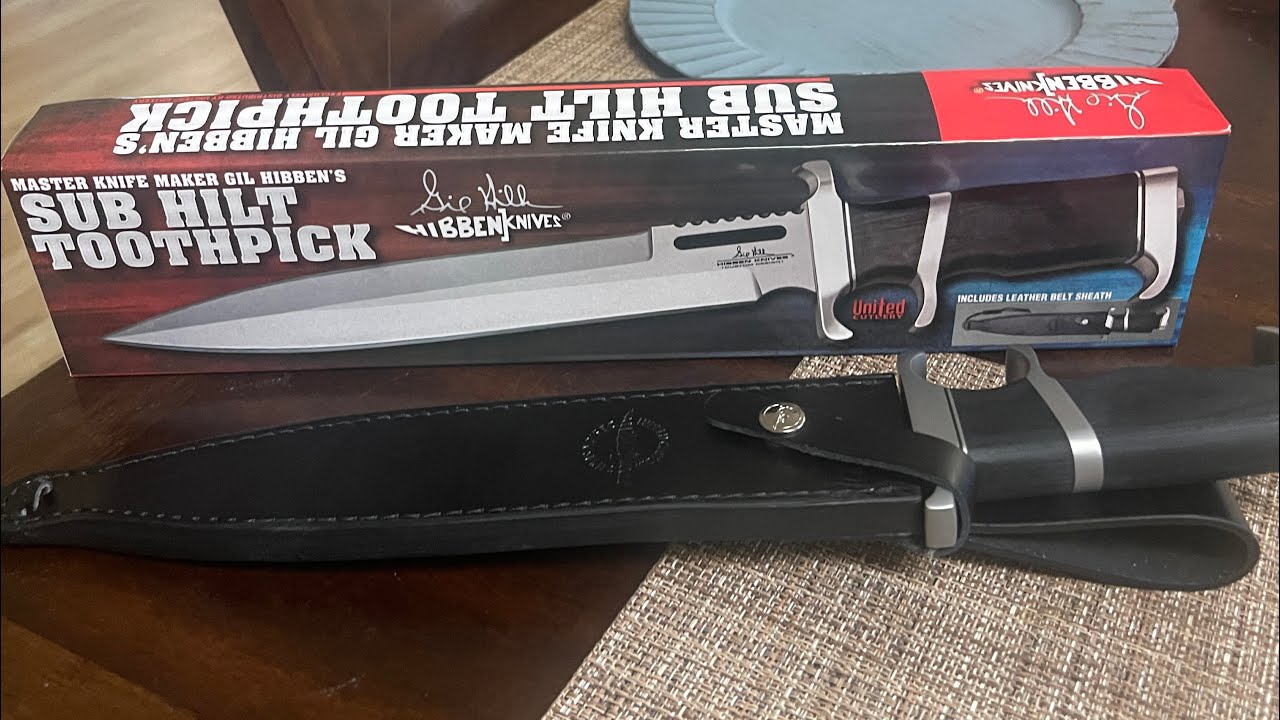 The Gil Hibben Sub Hilt Toothpick review and comparison