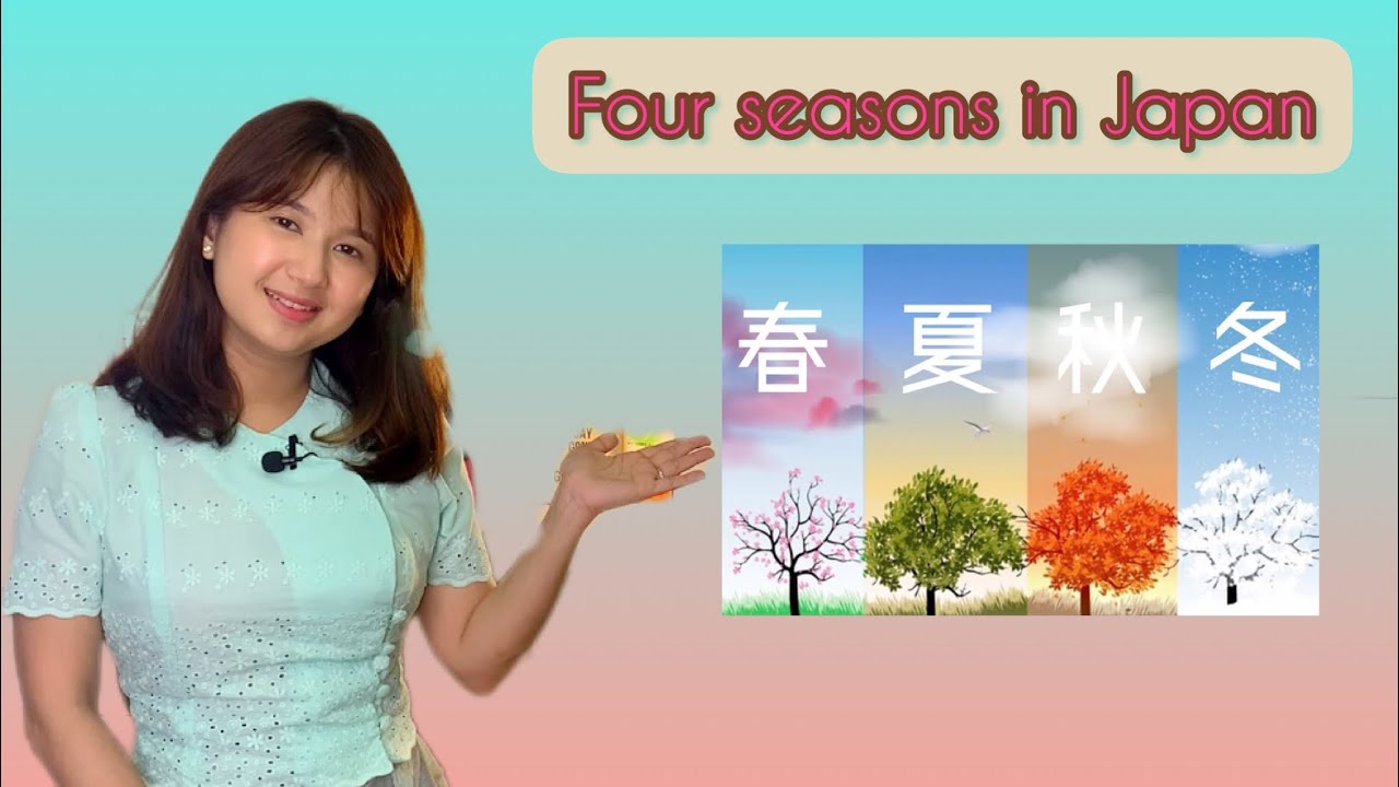 Four seasons in Japan !