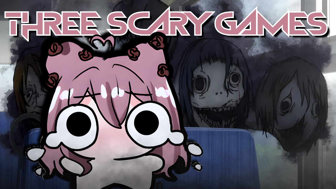 GREMLIN vs 3 SCARY GAMES!【 TEA TIME 】