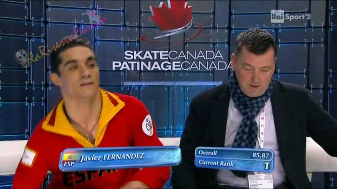Skate Canada 2012 -6/9- MEN SP - Javier FERNANDEZ - 26/10/2012