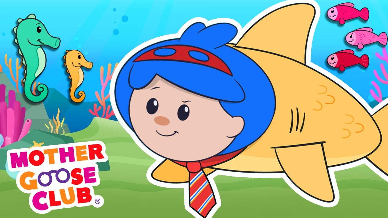 Baby Shark + More | Mother Goose Club Cartoons 