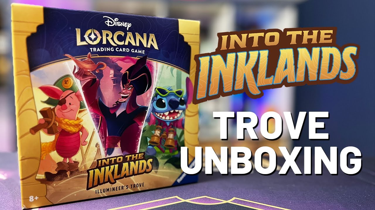 Illumineer's Trove got some AMAZING upgrades! Disney Lorcana Into the Inklands Trove Opening!