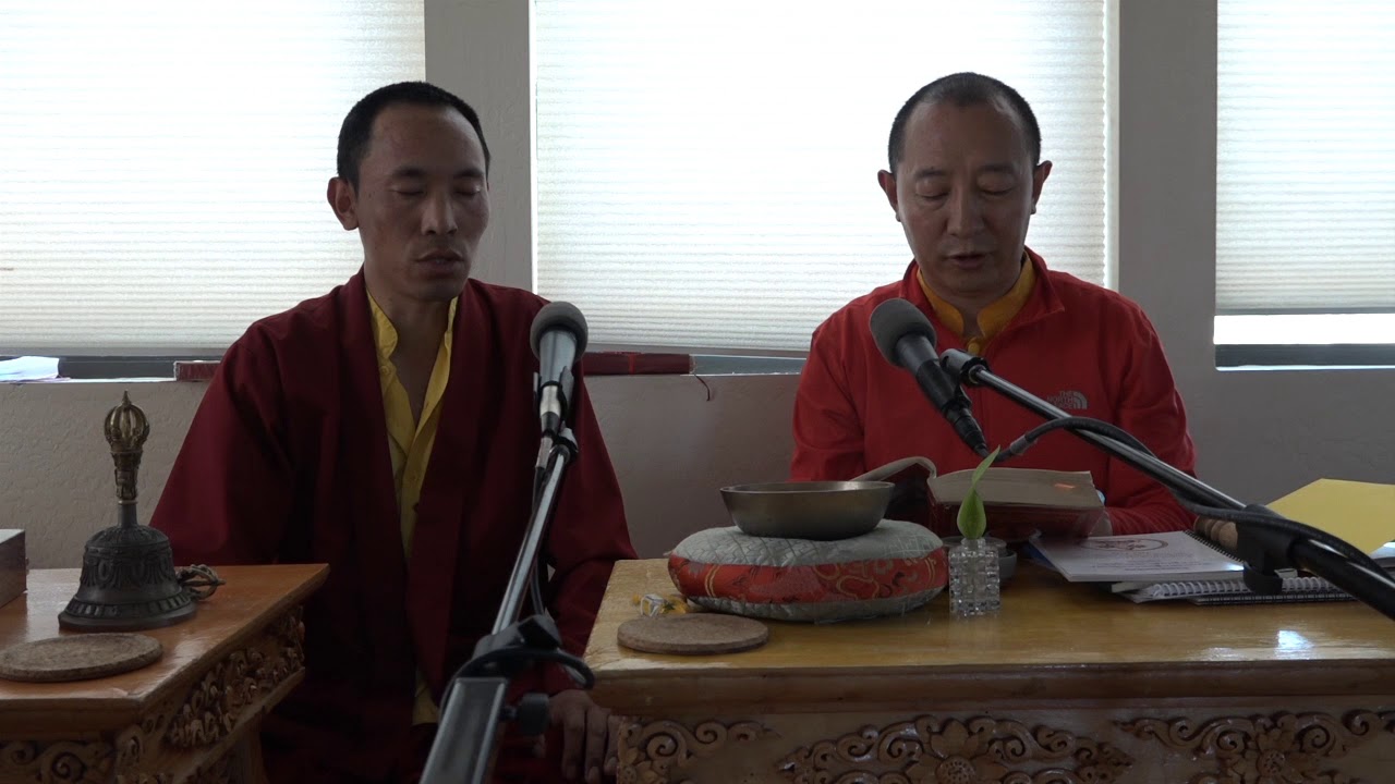 Namgyalma Mantra (Ushnisha-Vijaya Mantra) ~ 2018-04-25 ~ Khenpo Tenzin and Lama Abao