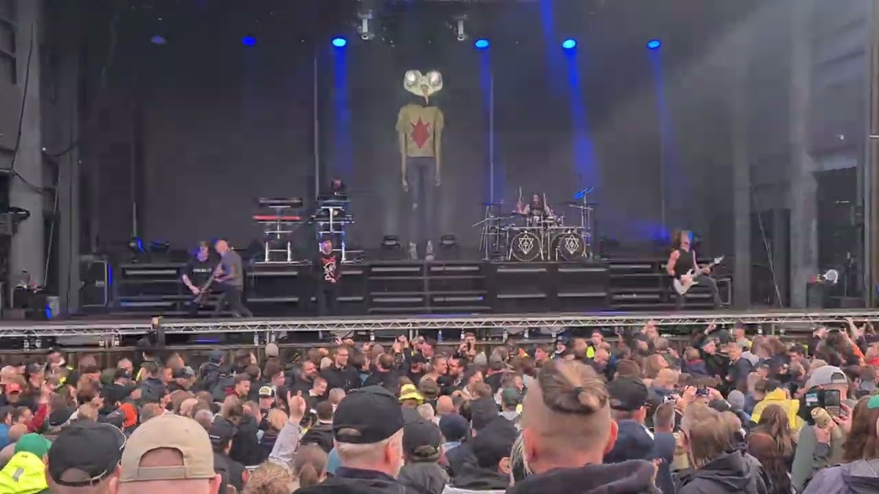 In Flames Live 3 Juli Naturscen Skuleberget 2025